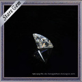 Square Glamour Princess Cut Weiß Synthetische Moissanite